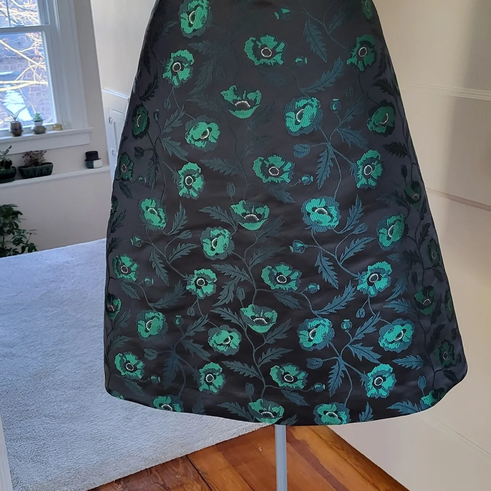 Embroidered Floral Skirt - Picture 3 of 12